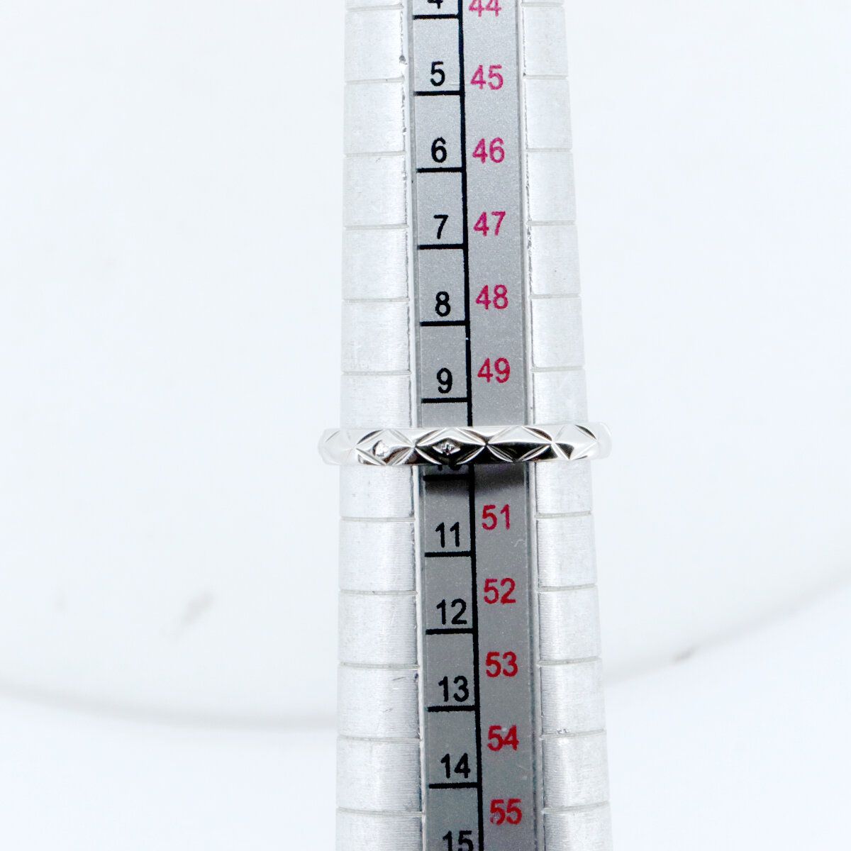 シャネル マトラッセ リング 指輪 10号 Pt950(プラチナ) 質屋出品  