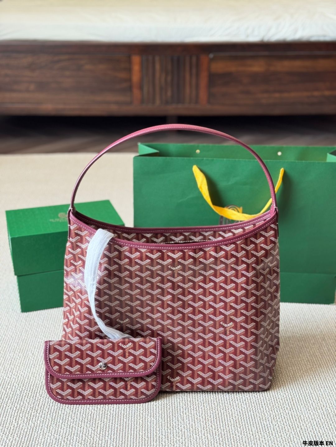 今日特価】GOYARD Shopping Bag with Pouch ゴヤール