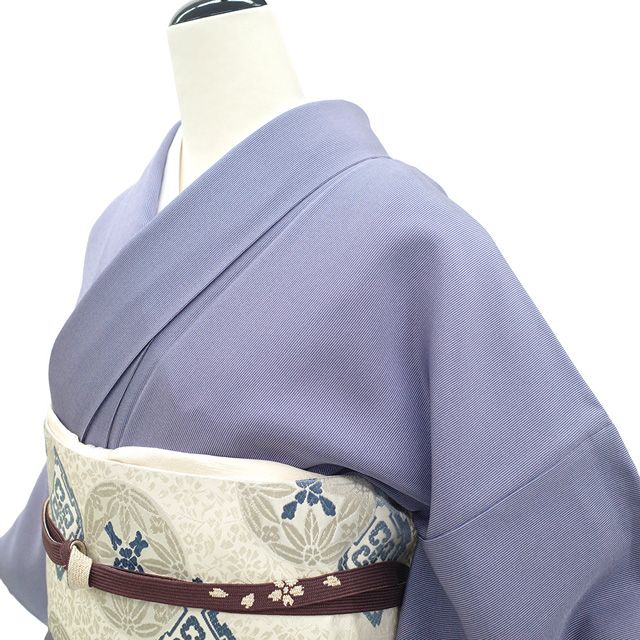 高級 小紋 正絹 袷 薄水色 地紋 フォーマル 約45万円 フォーマル・セミフォーマル – きもの屋 MIYABI.net