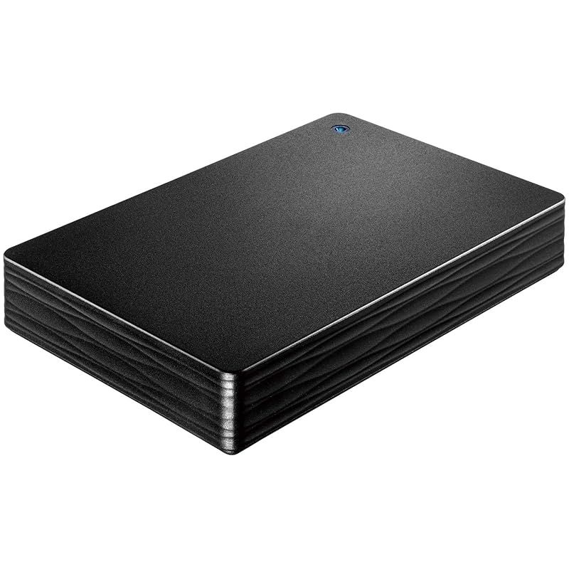 アイ オー データ USB 3.1 Gen 1|2.0対応 ポータブルハードディスク カクうす Lite ブラック 2TB 日本メーカー HDPH-UT2DKR