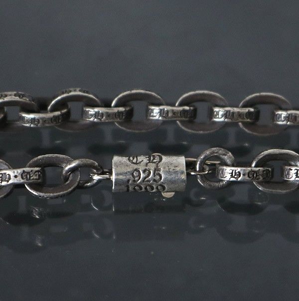 新品　約20 cm ペーパーチェーン　silver925 CHROME HEARTS 銀座店 クロムハーツ ペーパーチェーン