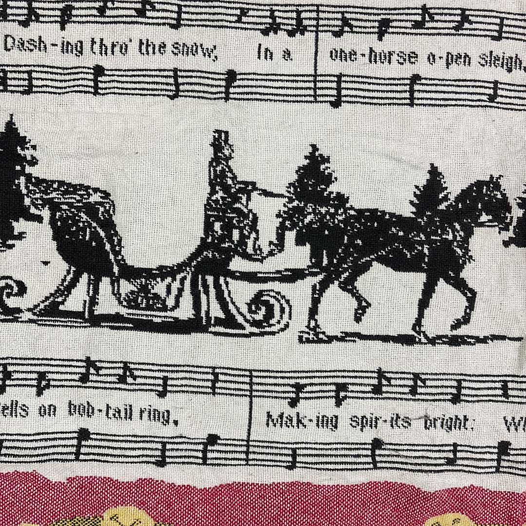 vintageラグ カーペット 楽譜 音符 クリスマス 2052 vintageラグ カーペット 楽譜 音符 クリスマス 2052 - メルカリ