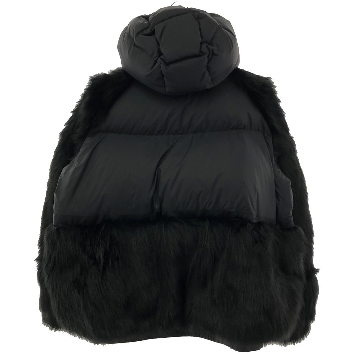 Nike × sacai ダウンジャケット Mサイズ ブラック 中古・古着通販】NIKE (ナイキ) sacai (サカイ) NRG PARKA