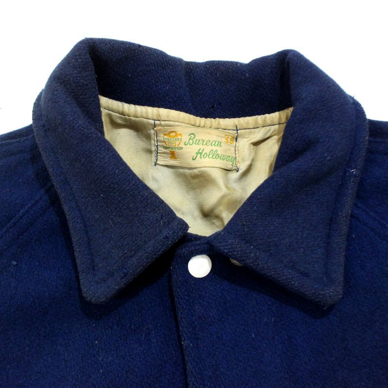 60s vintage Holloway ホロウェイ ロング ウール スタジャン メンズ L