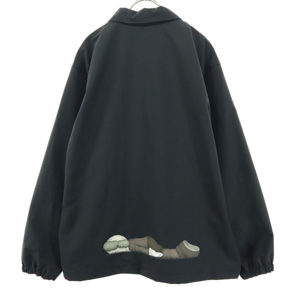 【未使用品】ユニクロ カウズ + ウォーホル コーチジャケット ブラック 4XL 未使用 UNIQLO ユニクロ KAWS+WARHOL カウズ+ウォーホル コラボ