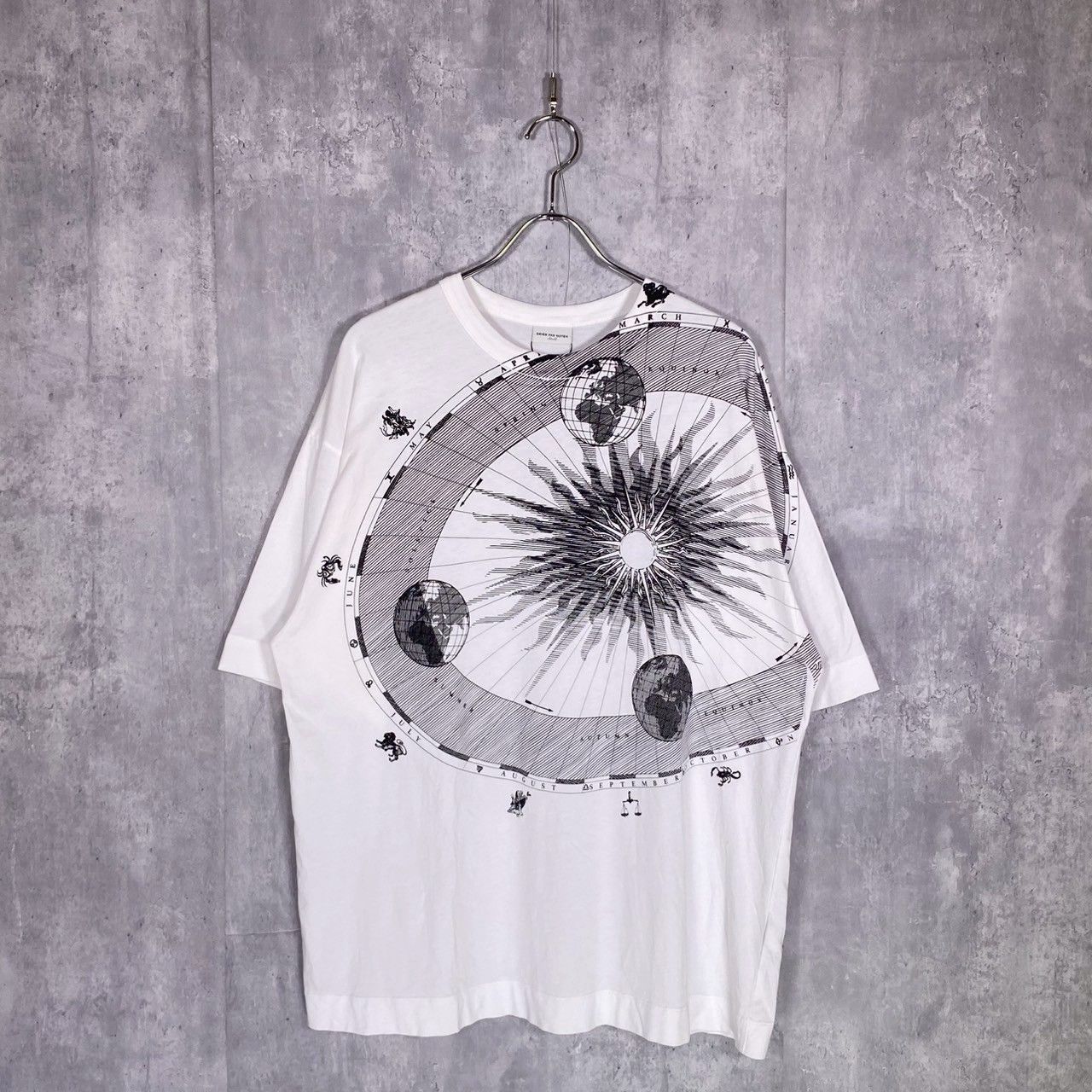 DRIES VAN NOTEN』ドリスヴァンノッテン (S) Hein Solar Print 半袖T 