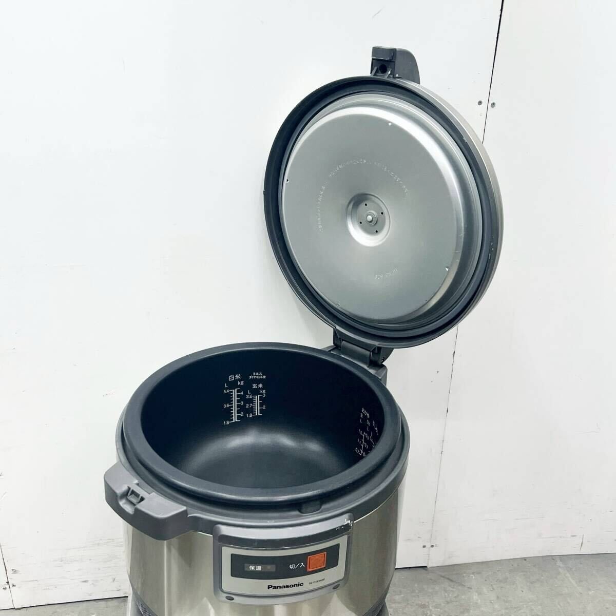  パナソニック 業務用電子ジャー SK PJB 5400 保温ジャー 100 V ごはん保温 3升 業務用 厨房 その他 炊飯器 餅つき機