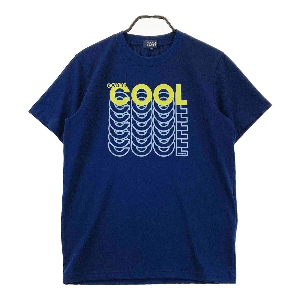 サイズ：4 PEARLY GATES パーリーゲイツ  半袖Tシャツ  ネイビー系 [240101289643]# ゴルフウェア メンズ ストスト