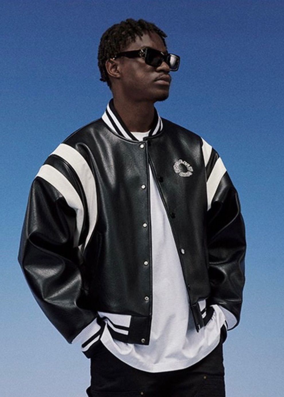 【新品】A FEW GOOD KIDS 5ANNIVERSARY JACKET A Few Good Kids Logo Varsity Jacket – Black – BLANK ARCHIVE
