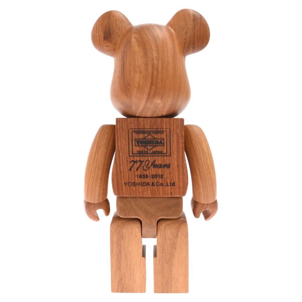 MEDICOM TOY (メディコムトイ) BE@RBRICK ベアブリック ×PORTER ポーター カリモク フィギュア 人形 木 ウッド 400%  - メルカリ