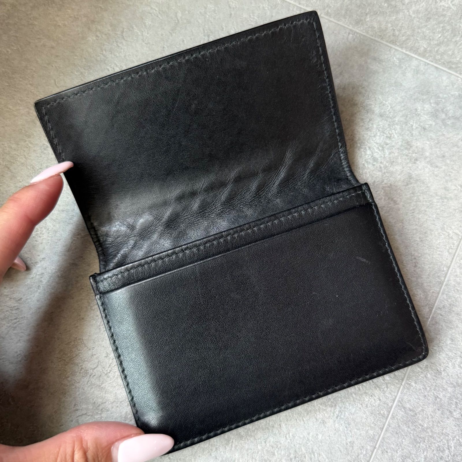 【極美品】BOTTEGA VENETA 名刺入れ カセット　イントレチャート ボッテガ ヴェネタ カードケース 名刺入れ レディース イントレ