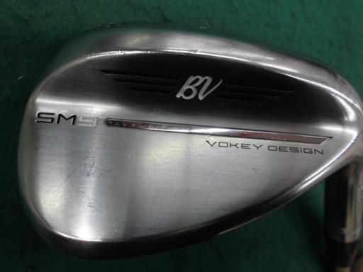 【中古】 タイトリスト VOKEY SPIN MILLED SM9 ツアークロム 58/10S ウェッジ WG 純正特注シャフト (フレックスR) メンズ 男性用 右利き 右用 Cランク ゴルフクラブ