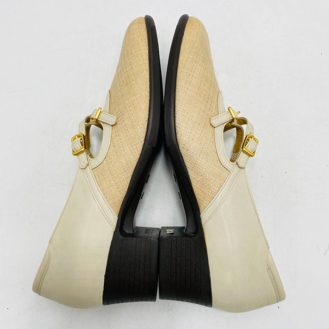 銀座ヨシノヤ CUSHION HV パンプス ストラップ 外反母趾 24.5 - メルカリ