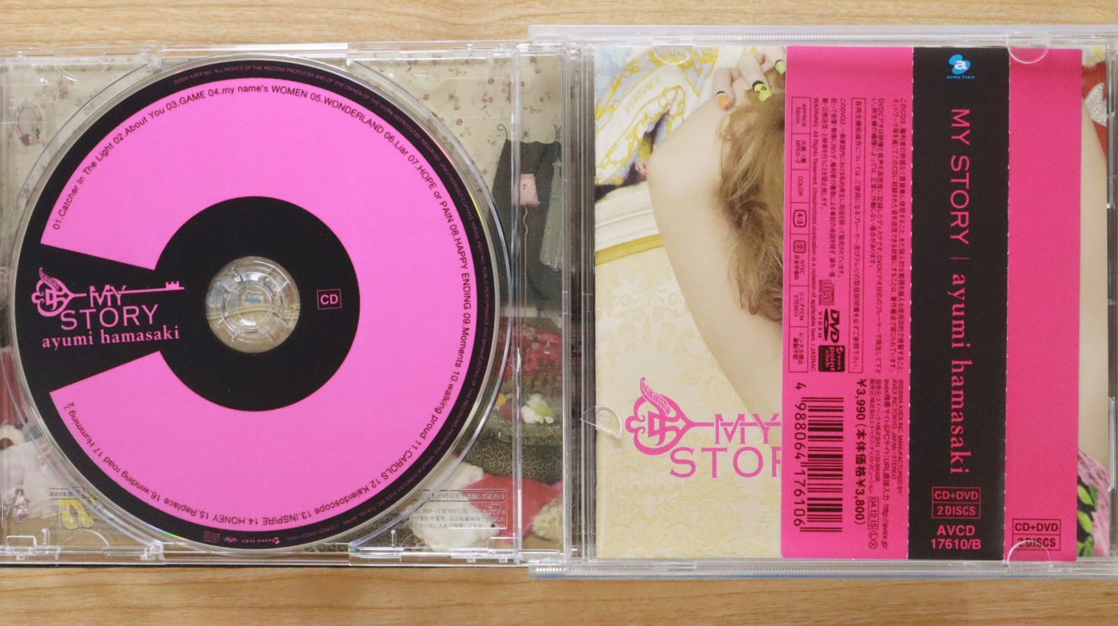 国内盤CD☆浜崎あゆみ/Ayumi Hamasaki □ MY STORY (DVD付