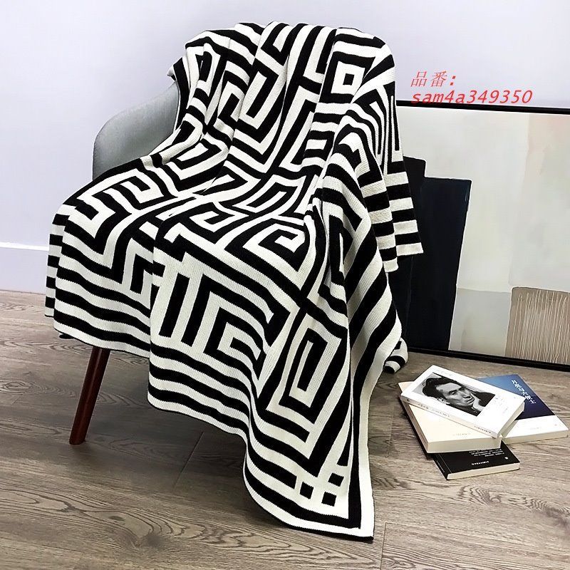 アルファベット毛布秋冬レジャータペストリーシングルソファタペストリーリビング昼休みタペストリー工場卸売