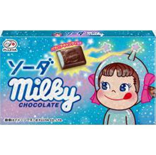 不二家 ソーダミルキーチョコレート 12粒×10個