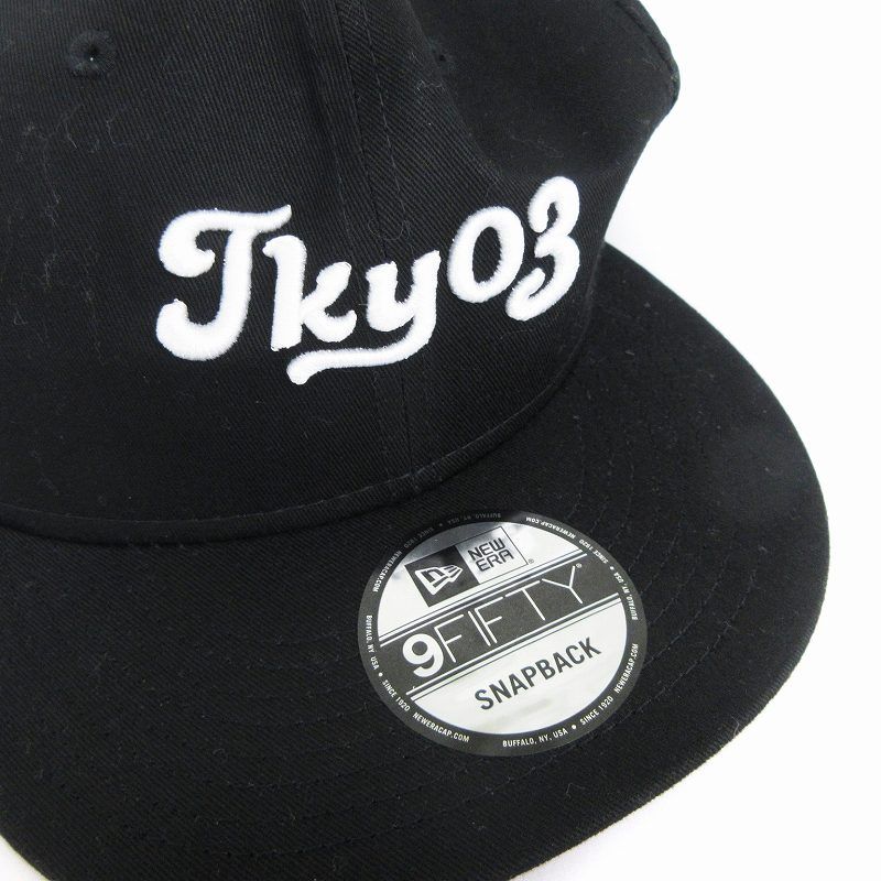 TOKYO 03 オフィシャルアプリ会員限定　 キャップ ニューエラ NEW ERA 東京03 ファンクラブ限定 キャップ コットン