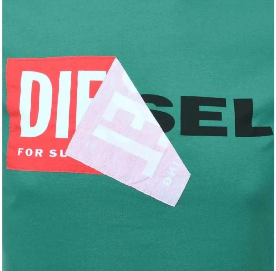 ディーゼル DIESEL TシャツL T DIEGO QA T-SHIRT グリーン - メルカリ
