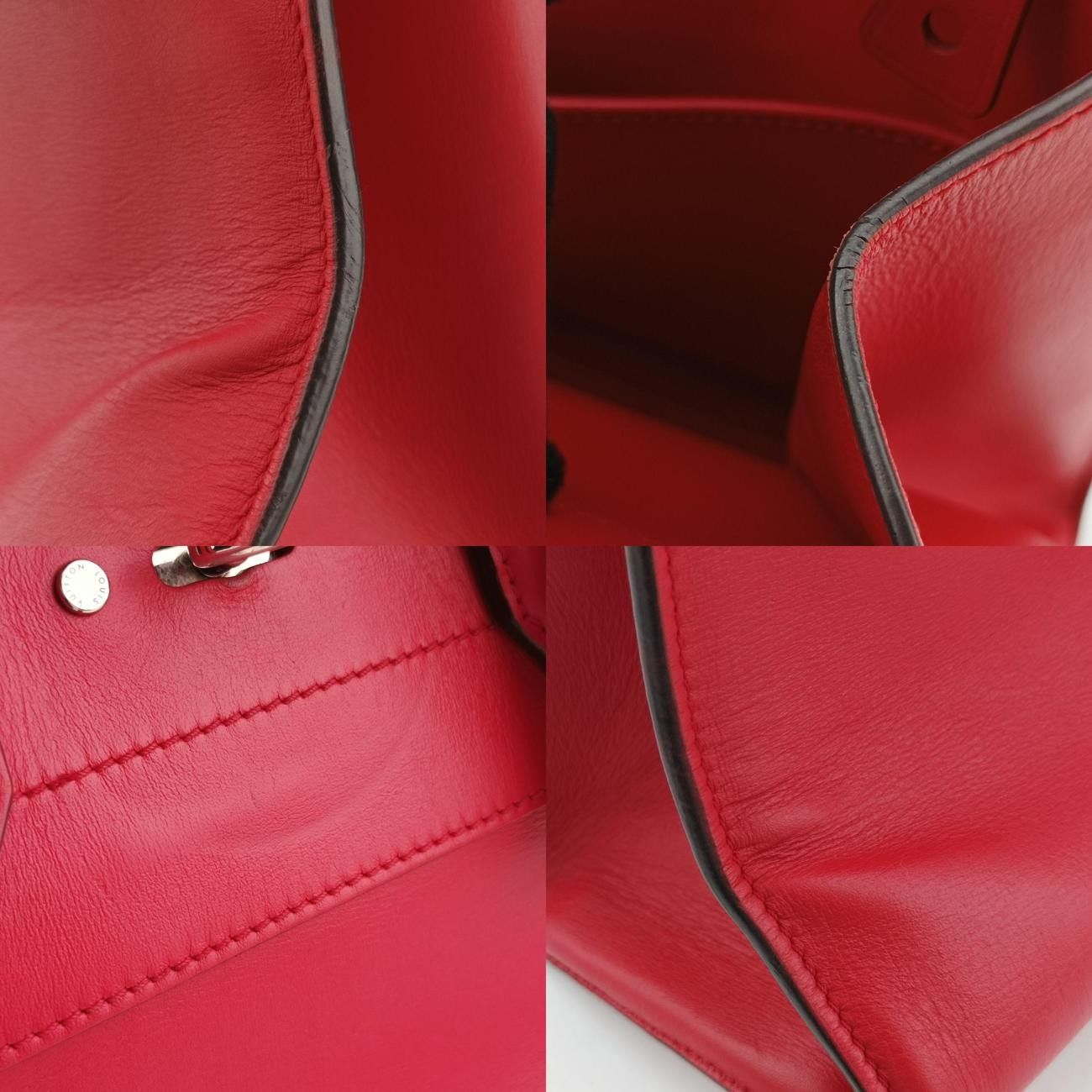 ルイヴィトンLouis VuittonシティスティーマーPMレッドレザーM51030DU4125