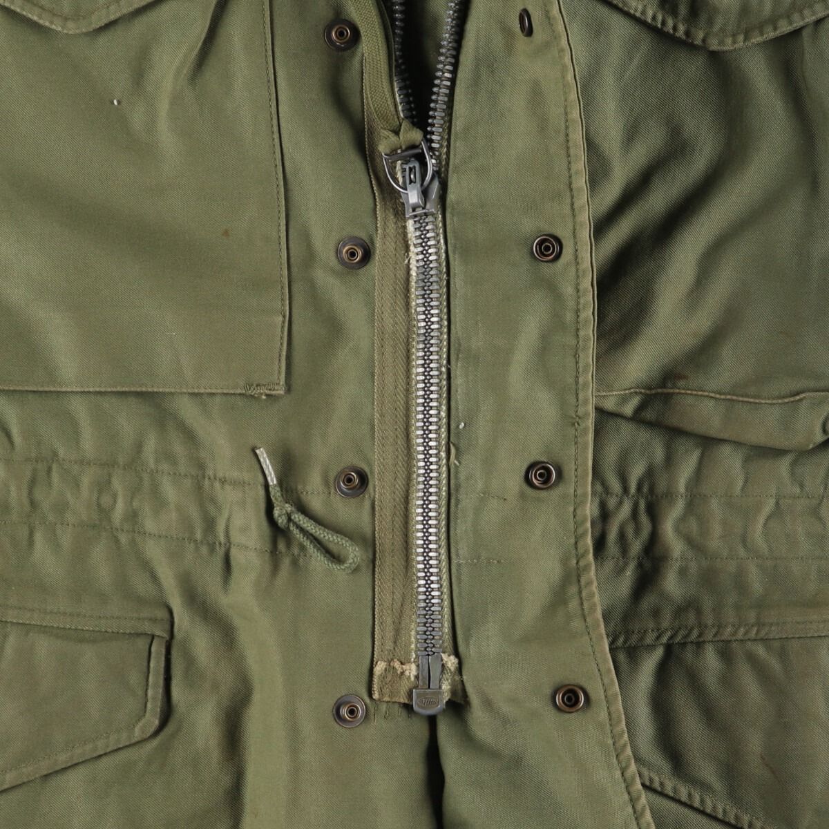 古着 50~60年代 米軍実品 M-51 ミリタリー フィールドジャケット USA製 SHORT SMALL メンズS相当 ヴィンテージ/evb007125 M-51 米軍実品 ミリタリー アメリカ軍 カーキ │ヴィテージ