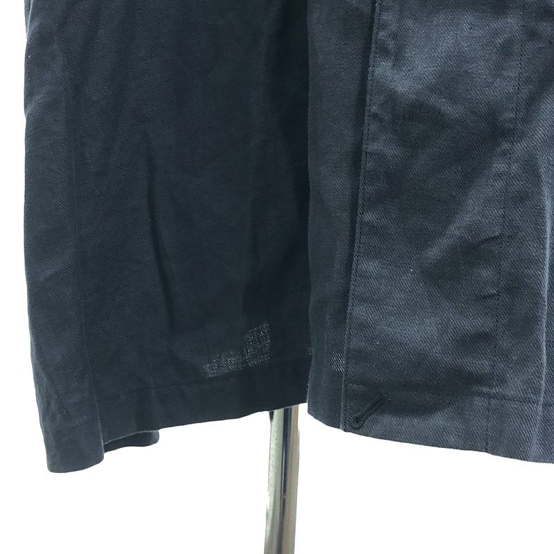 HYKE / ハイク | × 三越伊勢丹 別注 LINEN MILITARY COAT / リネン  