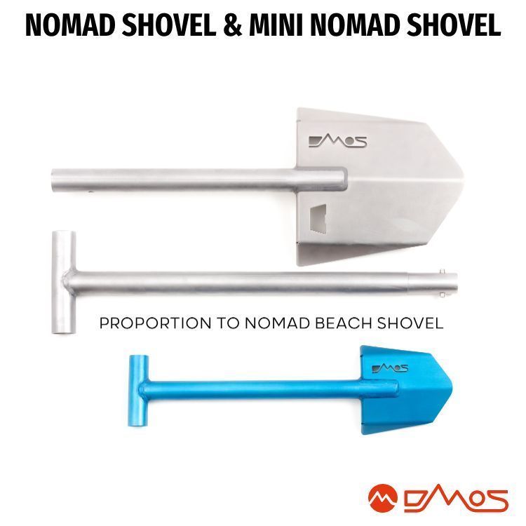 DMOS ディモス ノマドシャベル THE NOMAD SHOVEL 折りたたみ シャベル アルミ スコップ DMOS Collective グレー