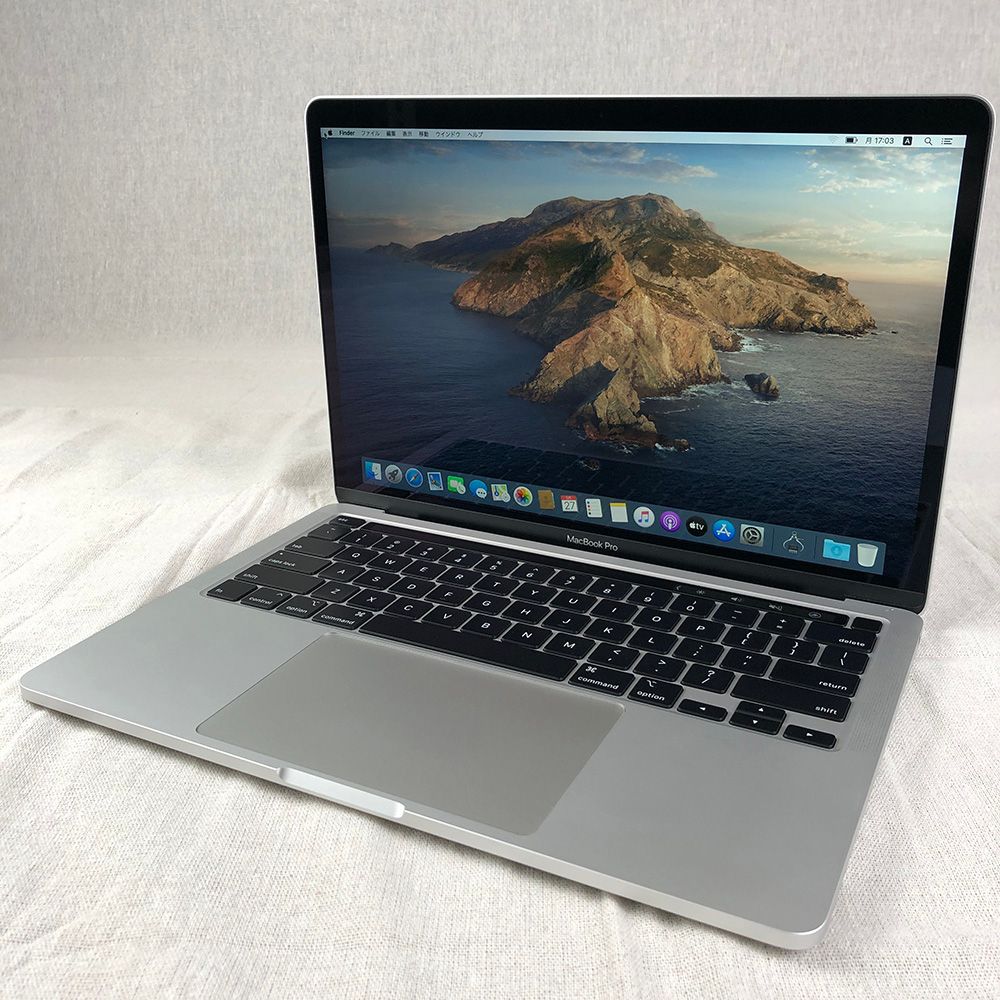 【本体のみ】Apple MacBook Pro (13インチ， 2020， Thunderbolt 3ポート x 2)【Touch Bar・i5・8GB・256GB】A2289 EMC3456/LT-240679（158336）