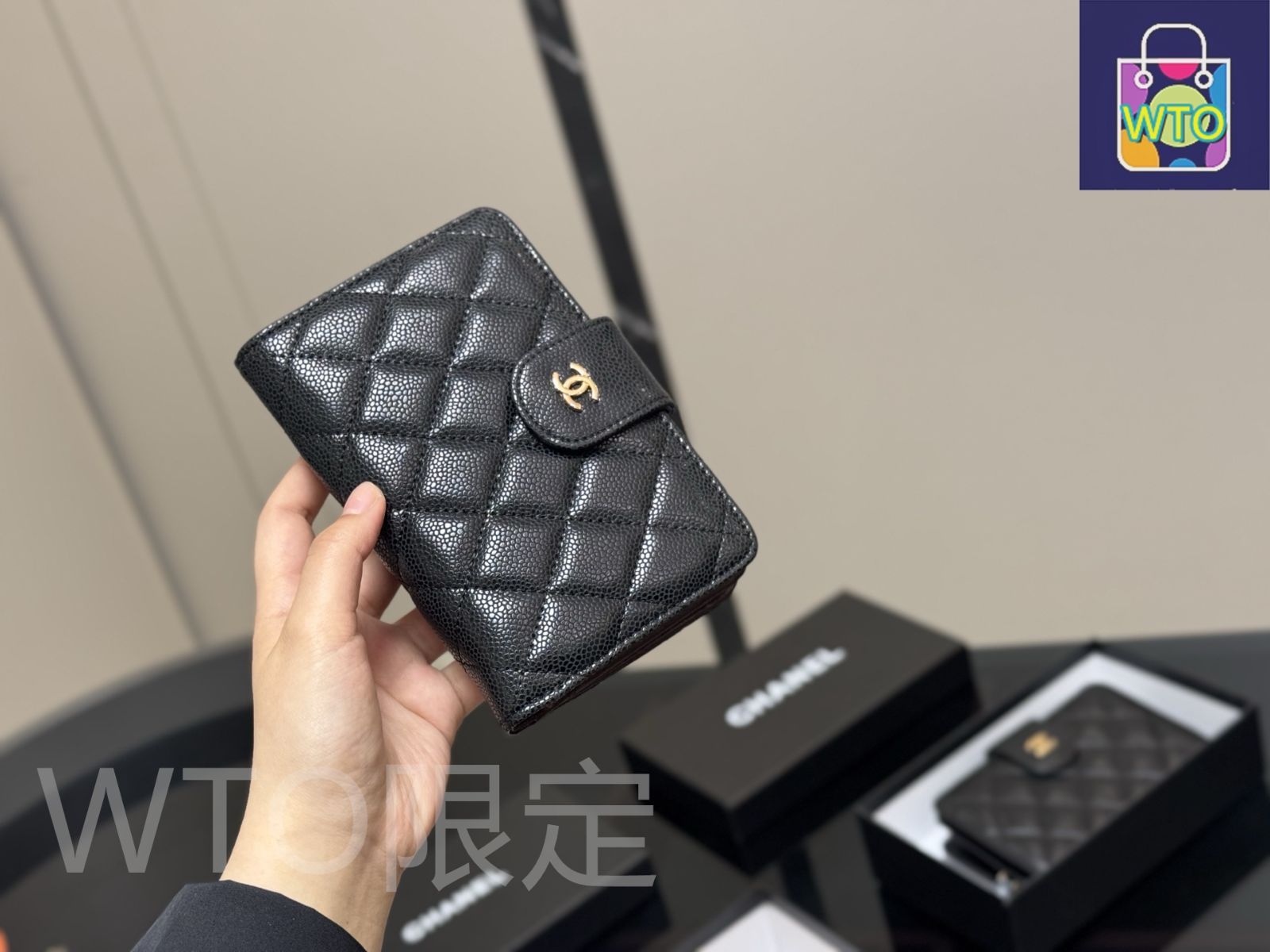 【Chanel】シャネル★short wallet★ショートウォレット★未使用 コンパクトなのに収納力◎】CHANEL ショートウォレット 財布