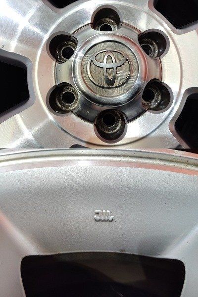トヨタ 215系 ハイラックスサーフ 純正ホイール 17インチ 4本 7.5 