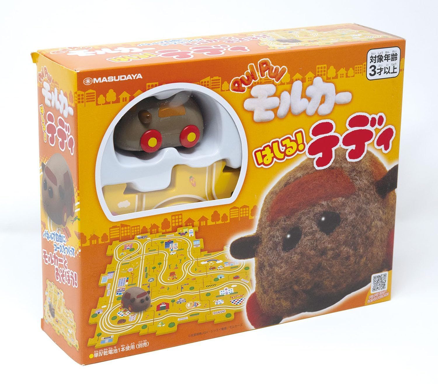【新着商品】PUI PUI モルカーはしる!テディ W78×H41×D52mm Corporation) プラスチック 増田屋コーポレーション(Masudaya 1711