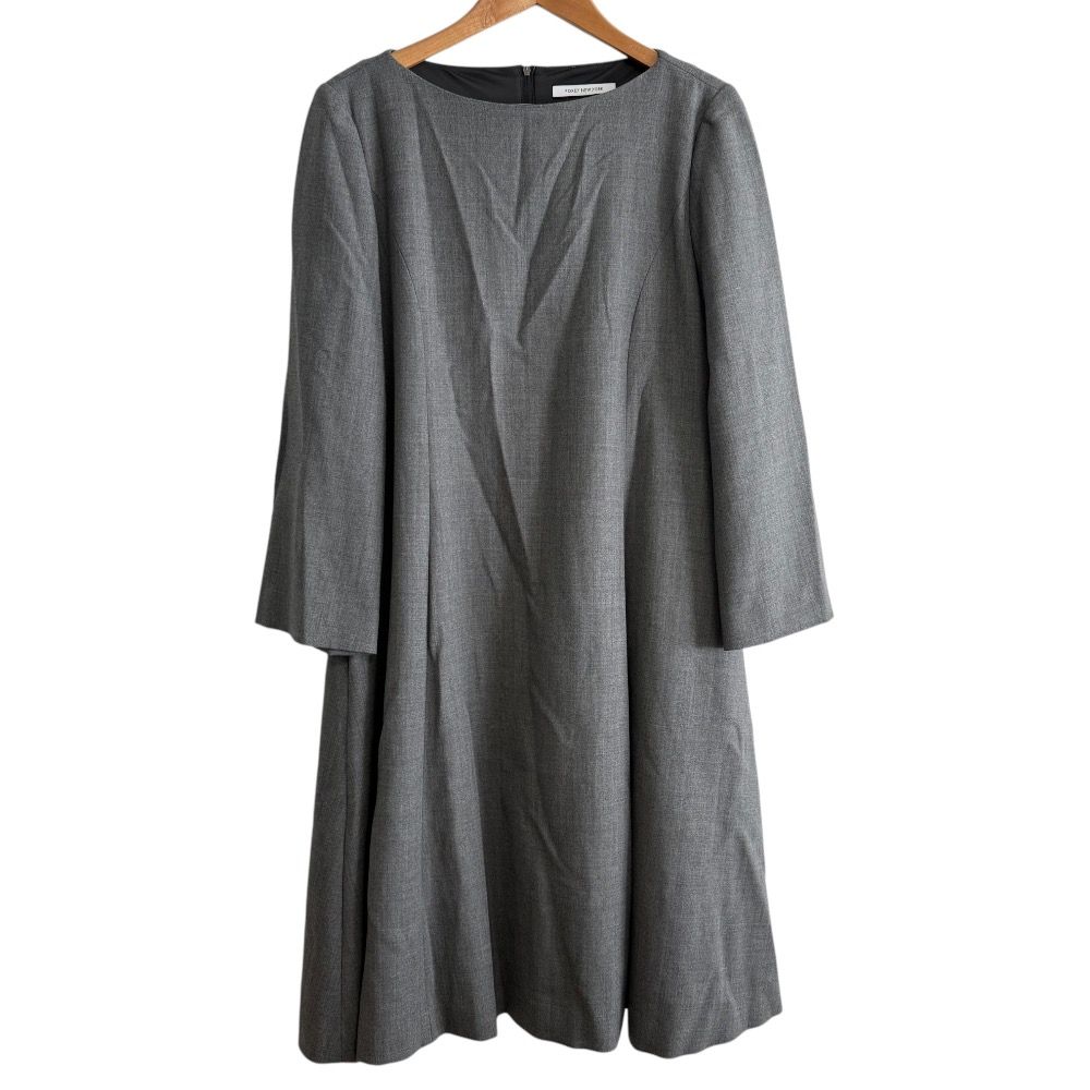 美品 22AW FOXEY NEW YORK フォクシーニューヨーク 長袖 ボートネック 