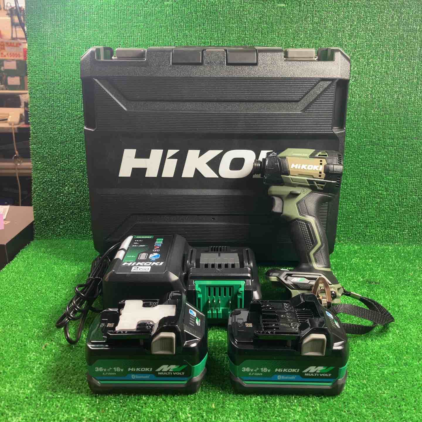 HiKOKI 36V コードレスインパクトドライバ WH36DD (2XHGSZ) フォレスト 