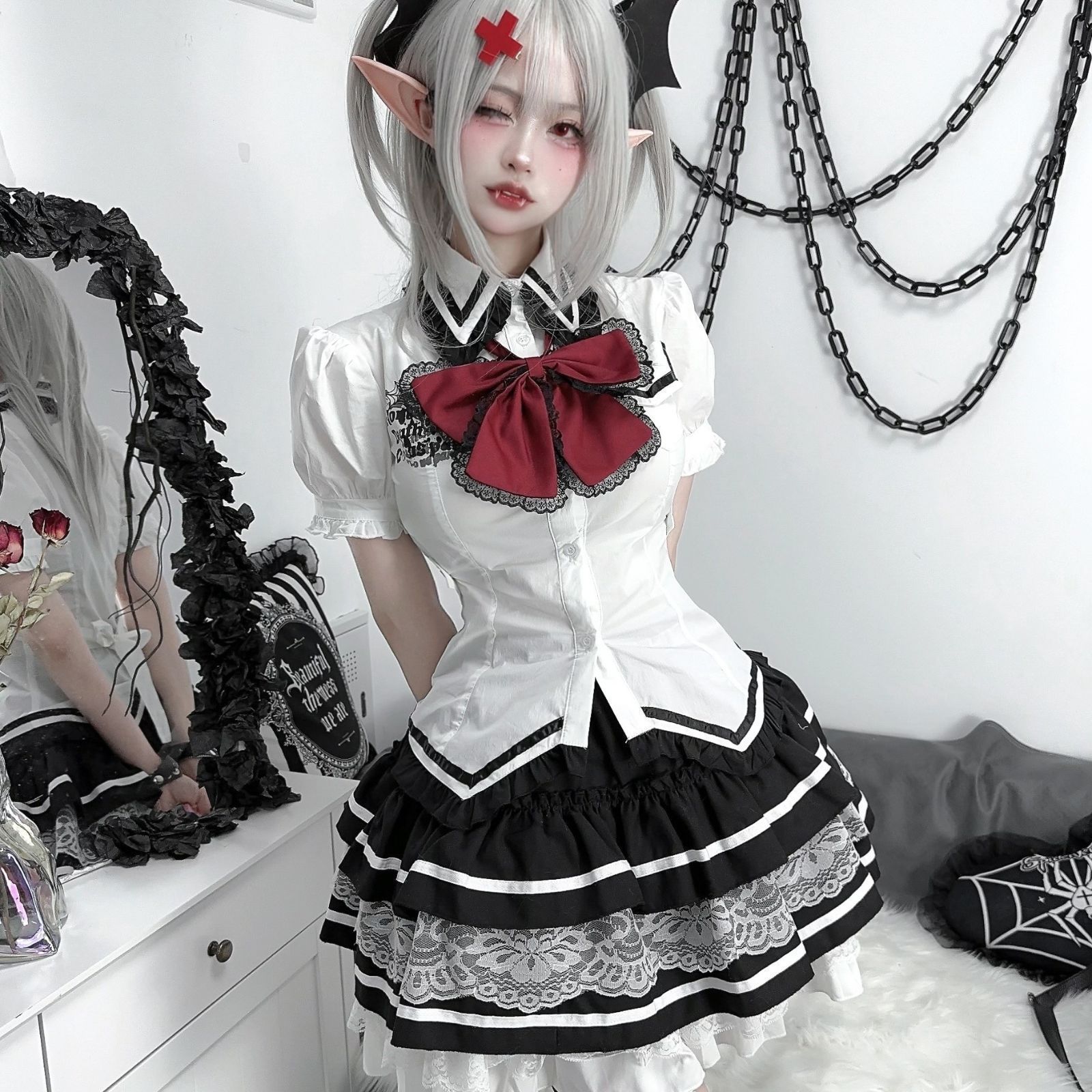 ハリーポッター スリザリン ローブ セット ハーマイオニー 杖 美品 ハリーポッター ローブ スリザリン ローブ 杖 ネクタイ スタジオ