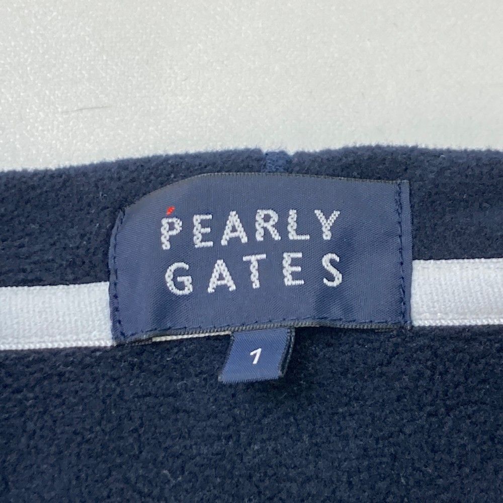 サイズ：1 PEARLY GATES パーリーゲイツ ハーフジップ フリース パーカー ネイビー系 [240101192736] ゴルフウェア  レディース ストスト - メルカリ