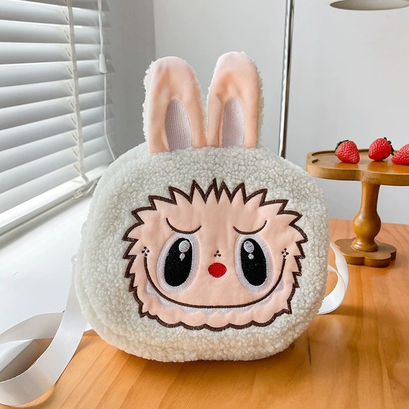 7色】Labubu ラブブ カートゥーンウサギ耳デザイン ぬいぐるみ