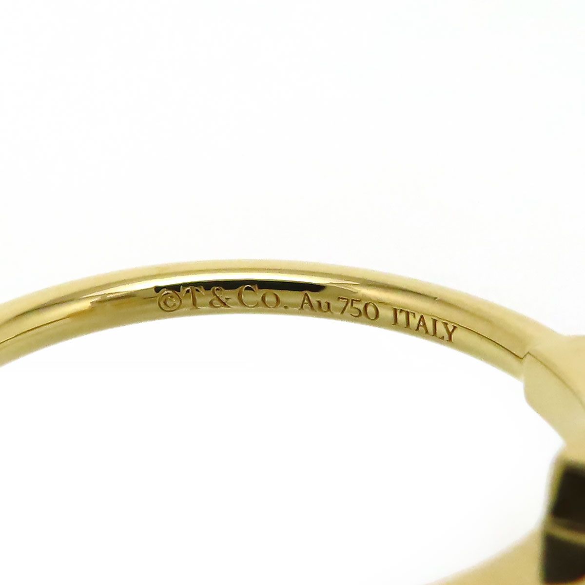 ティファニー Tワイヤー リング #13.5 Au750 (K18YG) レディース  