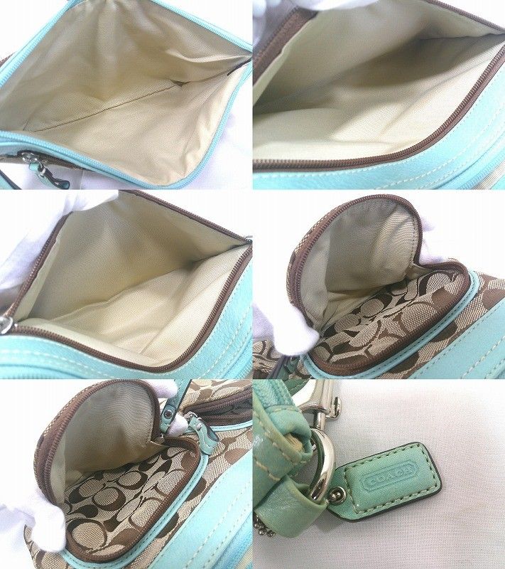 NAOMIさん専用・COACH ボディバッグ・ウエストポーチ ベージュ s25g-168kk【中古】COACH コーチ ウエストバッグ ウエストポーチ