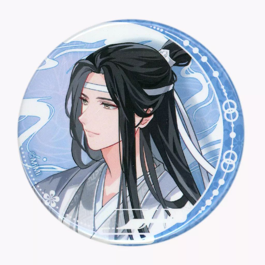 魔道祖師　ピンズコレクション　籃忘儀 中古】バッジ・ピンズ 藍忘機(兔仔イラスト) 「大河幻想ラジオドラマ