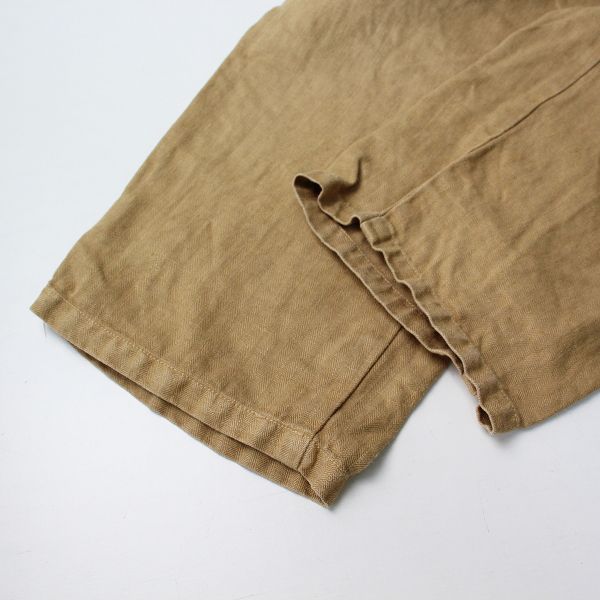 nest Robe ネストローブ リネンサルエルパンツ /ベージュ ボトムス
