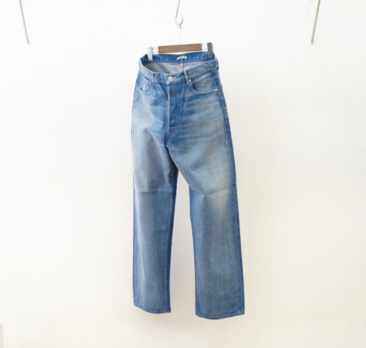 新品未使用 25ss AURALEE SELVEDGE DENIM WIDE PANTS 【公式通販】