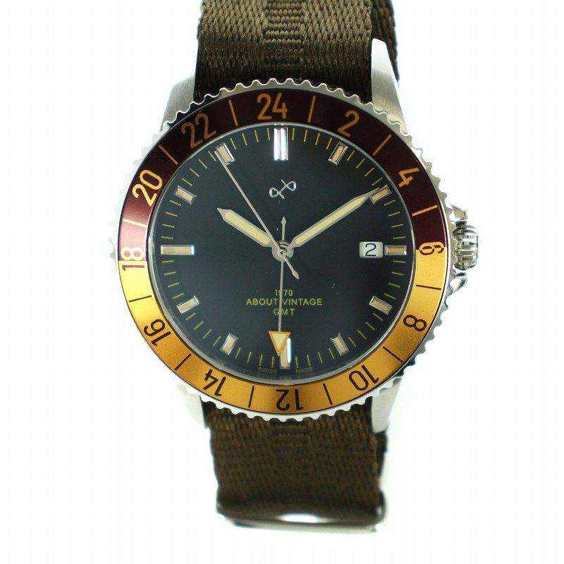 アバウト ヴィンテージ ABOUT VINTAGE 1970 GMT AUTOMATIC