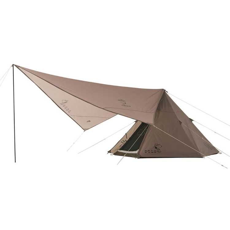 ロゴス スヌーピー SNOOPY Beagle Scouts 50years ウィングタープ  