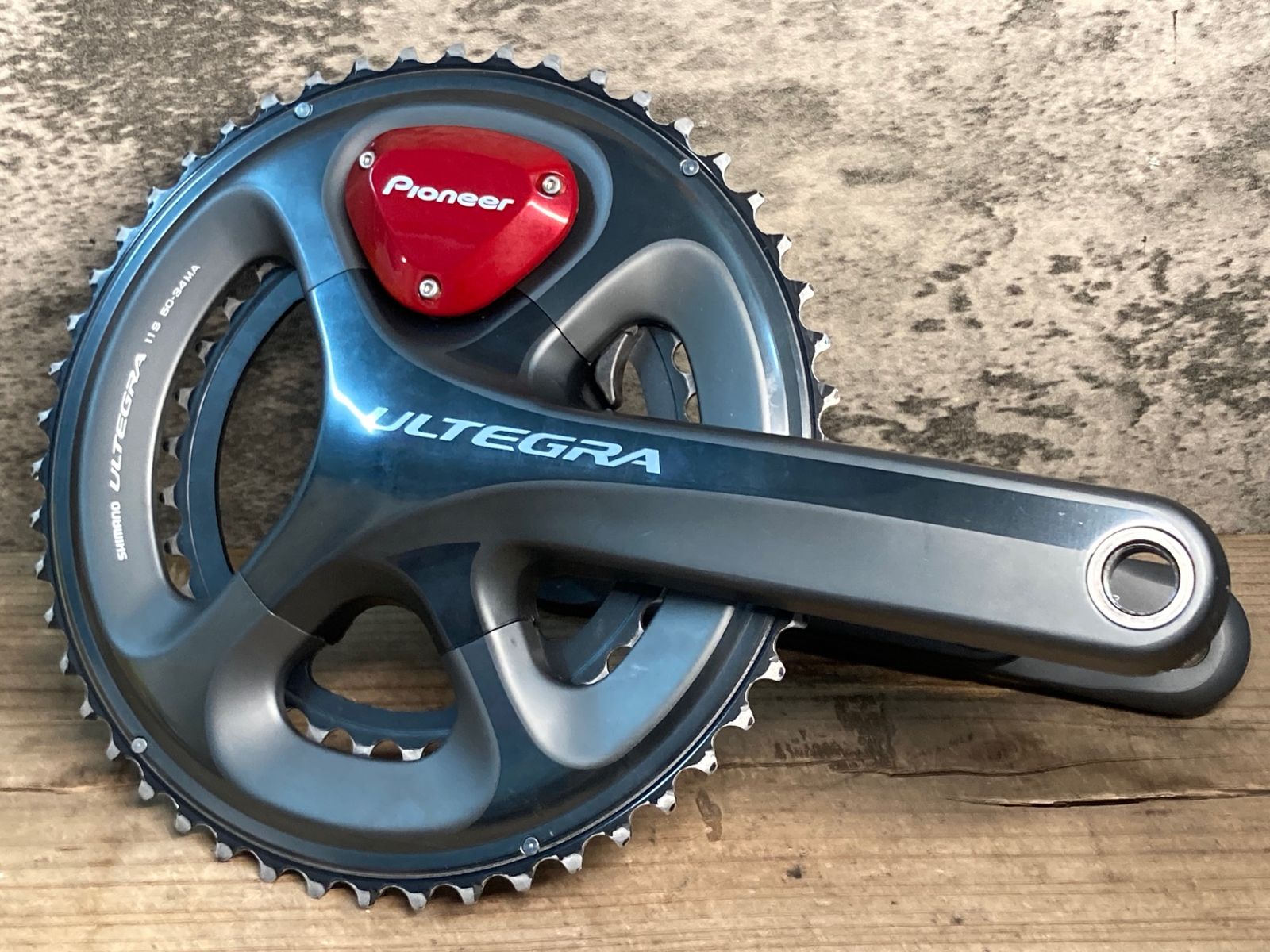 JH208 パイオニア Pioneer シマノ SHIMANO アルテグラ ULTEGRA FC-6800 パワーメーター クランクセット 50|34T 170mm 接続 済