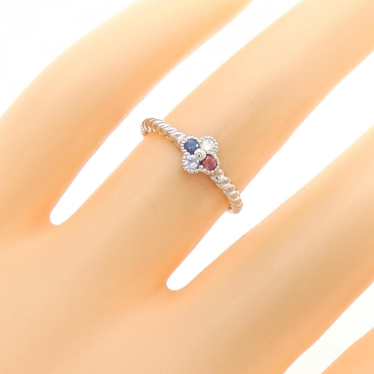 本真珠南洋黒蝶真珠 サンセットブラック希少11.2㍉s925リング