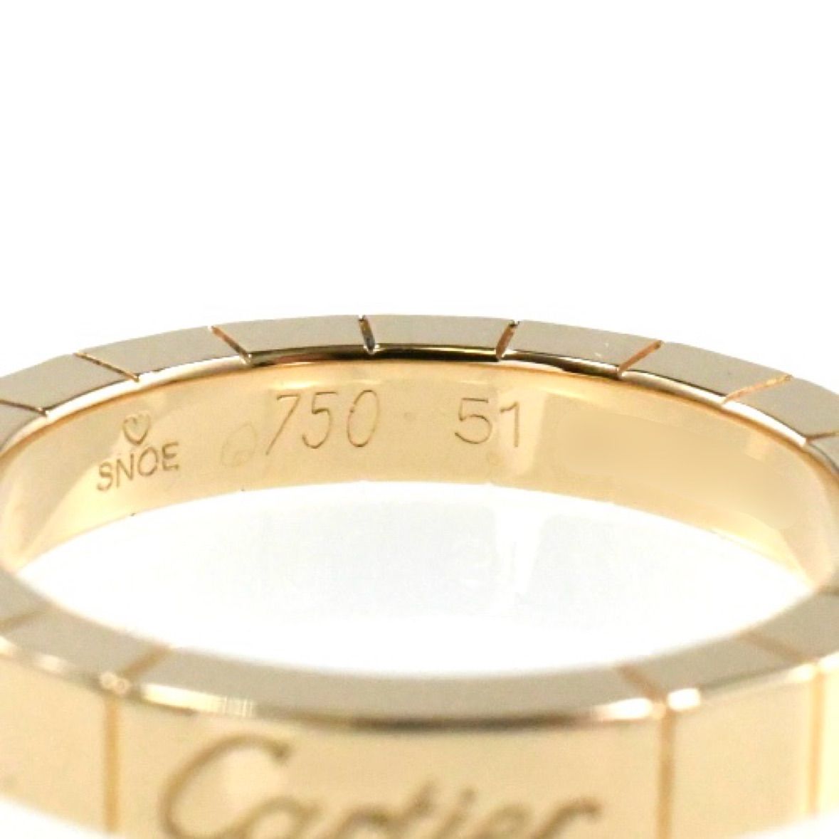 Cartier ラニエールリング　750イエローゴールドリング サイズ51 Cartier ラニエールリング750イエローゴールドリング サイズ51