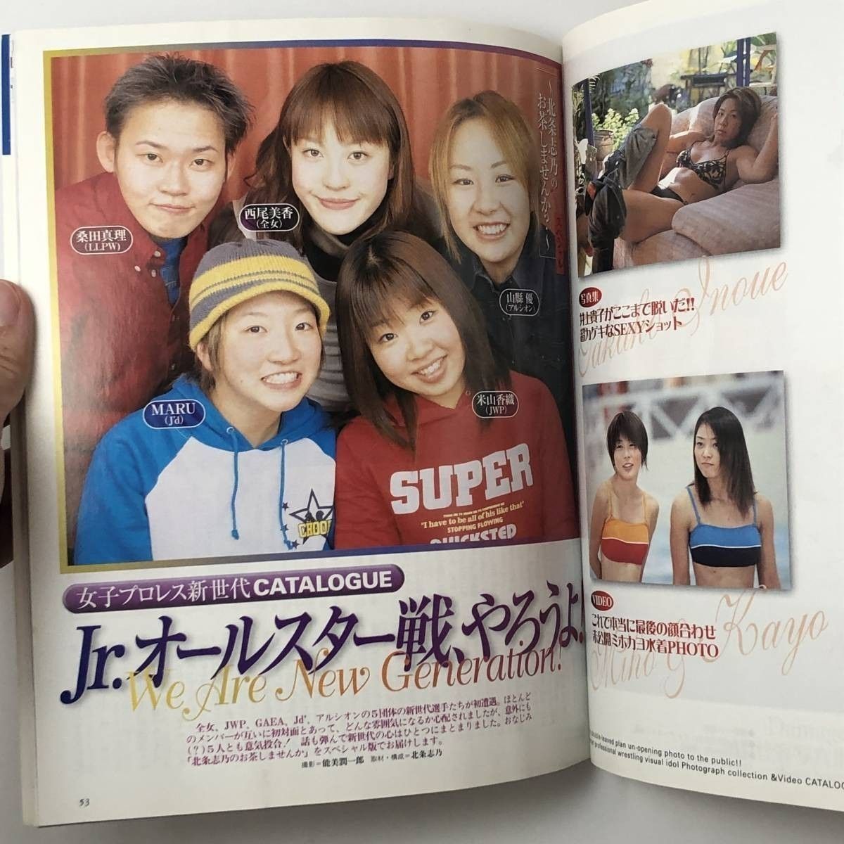 女子プロレス】Lady's SUPER ゴング特別編集 2002年3月 北斗晶