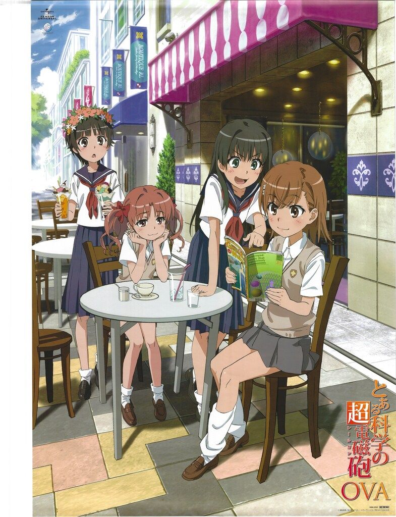 【非売品】とある科学の超電磁砲S 番宣 B2サイズ アニメ ポスター ② 非売品】とある科学の超電磁砲S 番宣 B2サイズ アニメ ポスター ②