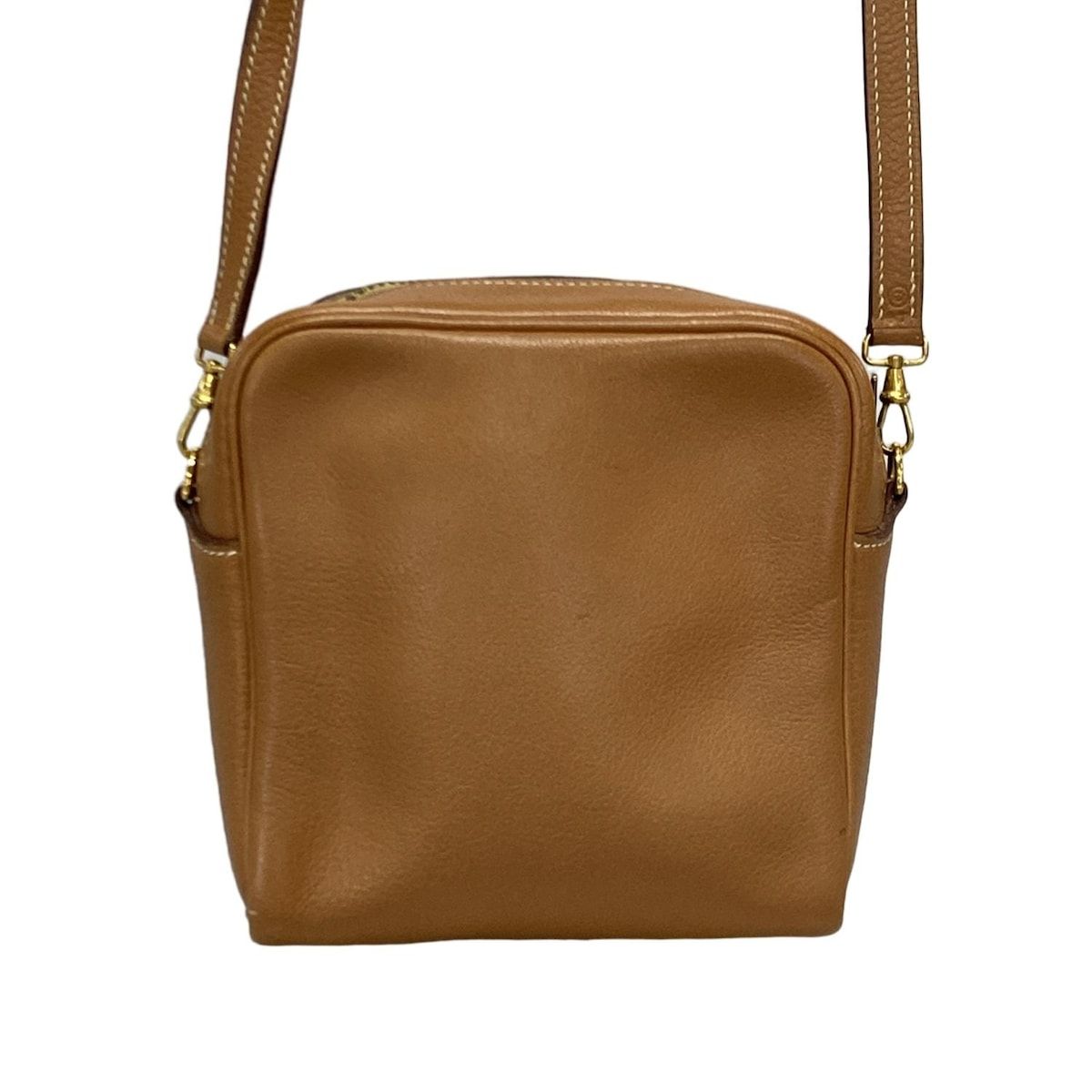 HERMES(エルメス) ショルダーバッグ ジョッキー ゴールド レザー