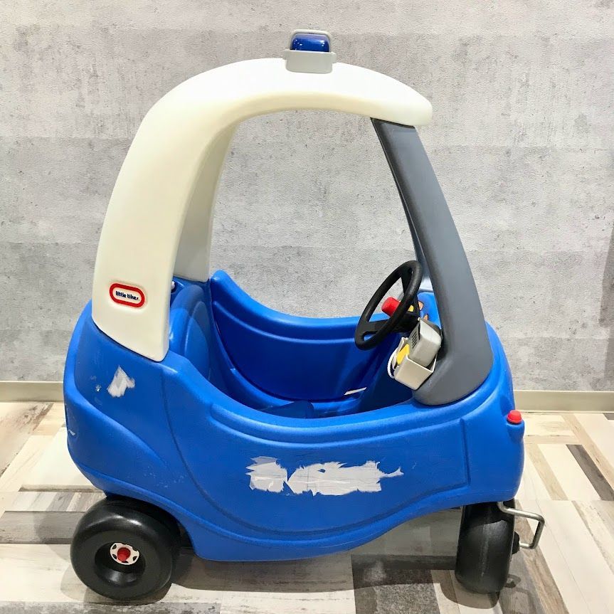 リトルタイクス little tikes パトカー 乗り物 足漕ぎ車 子供新品未