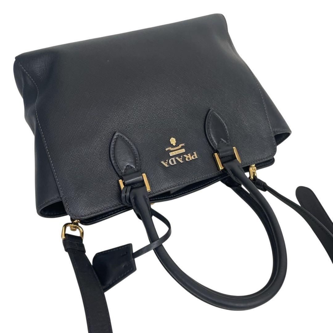 価格交渉/質問大歓迎♪】極美品 希少 PRADA プラダ サフィアーノ